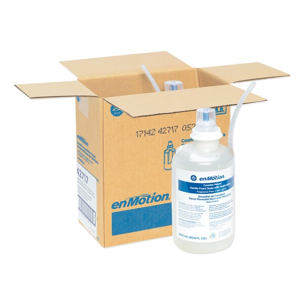 Georgia Pacific Professional GP enMotion® Counter Mount Soap Refill, 1800 mL, Fragrance-Free, PK2 42717